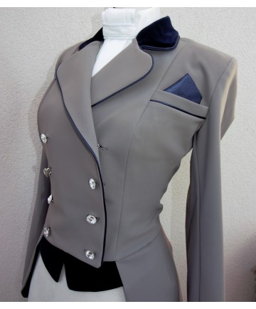 mini frac taupe et marine