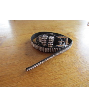 ceinture strass 2 cm