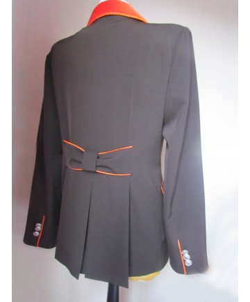 veste marron et orange taille 42