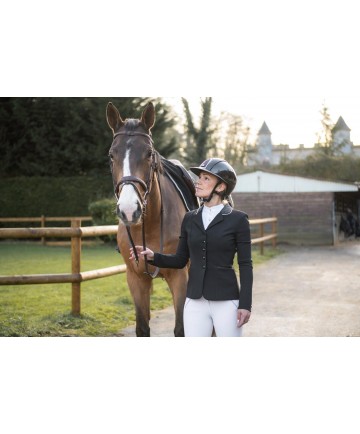 veste lurex noir