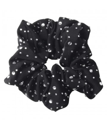 chouchou  strass noir