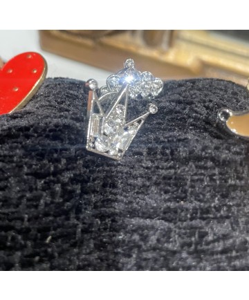 pin 's couronne argent