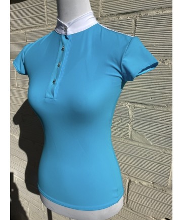 polo bleu