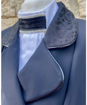 lavaliere léopard noir