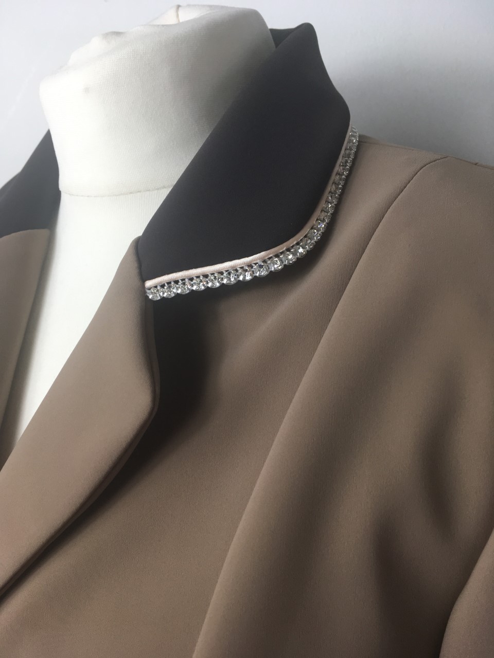 Veste marron claire et marron fonc?�-40 - Collection