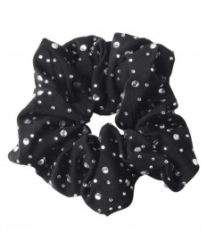 chouchou  strass noir