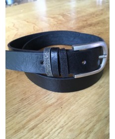 ceinture noir paillette